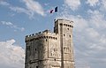 3072) Sommet de la Tour Saint Nicolas, Vieux port de La Rochelle, Charente-Maritime, , 17 septembre 2015