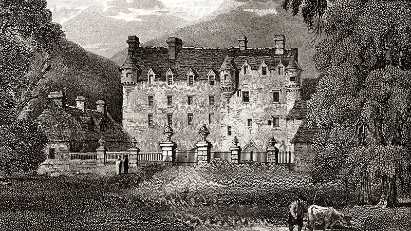 File:Traquair House, 1814.jpg