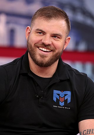 <span class="mw-page-title-main">Travis Mills (soldier)</span> Retired U.S. Army soldier who became a quadruple amputee while in Afghanistan