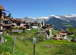 Tschiertschen village