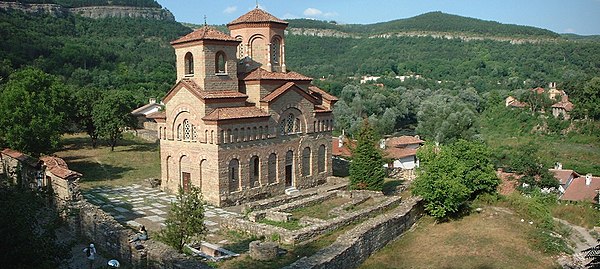 Church of St Demetrius of Thessaloniki in Tarnovo, allegedly erected on the place where the "house of prayer" built by Theodor-Peter and Asen had stoo