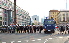 Police in Warsaw on 12 June 2012. UEFA Euro 2012, Poland-Russia, 12.06.2012 DSC 1738.JPG