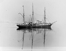 The SS Bear began sealing operations in the 1870s and radically transformed the industry. USS Bear (AG-29) Antarctica c1939.jpg