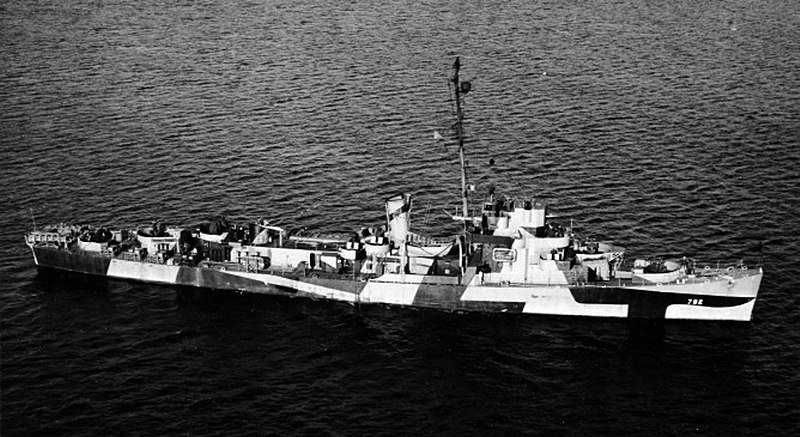 File:USS Haines (DE-792) in Cape Cod Bay, Massachusetts (USA), on 19 April 1944 (80-G-228426).jpg