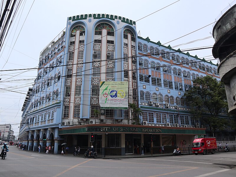 File:University of San Jose Recoletos (Magallanes, Cebu City; 09-05-2022).jpg