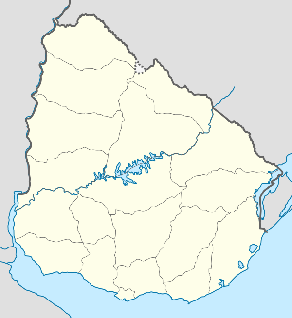 מיקום   במפת אורוגוואי