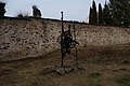 Věžní hodinový stroj v parku jihovýchodně od kláštera v Želivi (Q94448723) 02.jpg