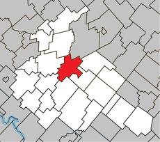 Victoriaville Quebec location diagram.png