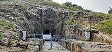 Entrance to the main cave Vijasan cave.jpg