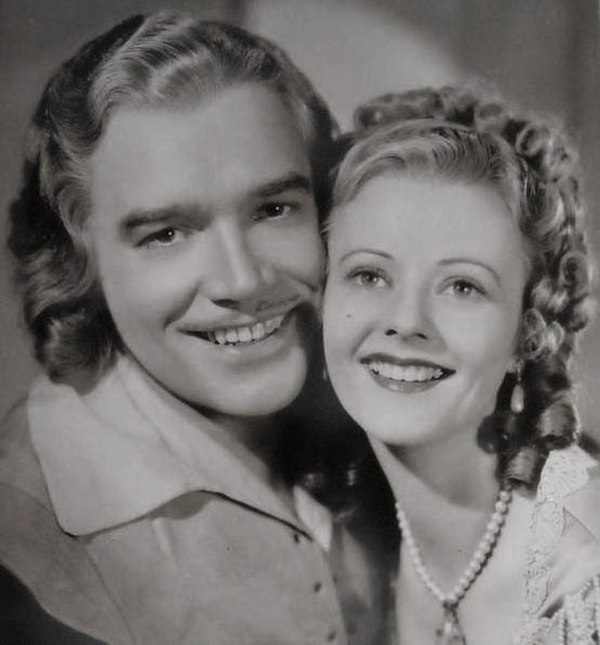 Walter Abel and Heather Angel