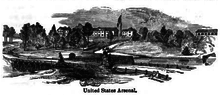 Watertown Arsenal c. 1847 Watertown Arsenal Cir 1847.png