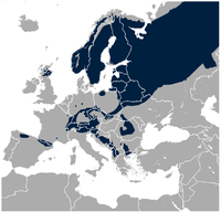 Поширення в Європі