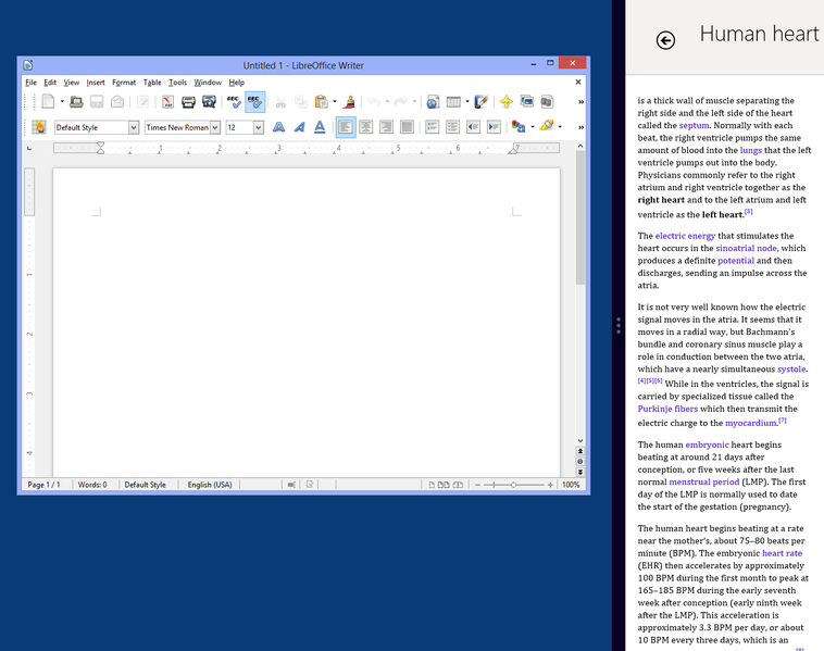 File:Wikipedia App snapped to Windows 8 desktop.png