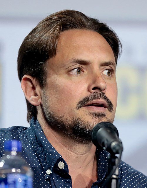 Friedle at the San Diego Comic-Con 2019