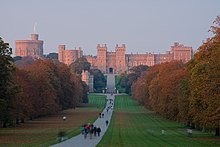 Windsor Castle Windsor Castle Sunset - Nov 2006.jpg