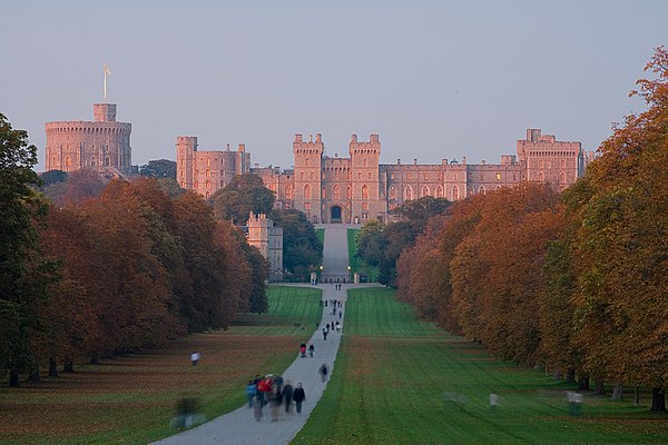 Image: Windsor Castle Sunset   Nov 2006