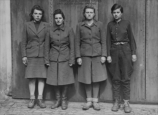 Women guards in Bergen-Belsen