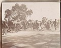 Women participating in road maintenance work at an unknown location in India in 1918.jpg