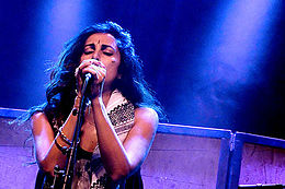 Yasmine Hamdan  At Aarhus Festival 2015 (Denmark))