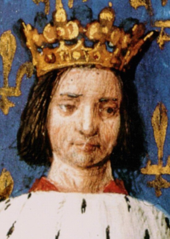 Image: Young Charles VI of France