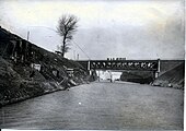 Brug over het Canal du Nord