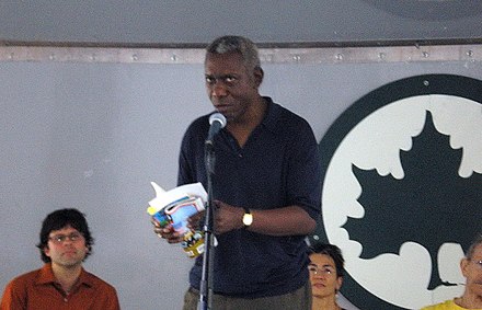 Komunyakaa at the 2006 Brooklyn Book Festival.