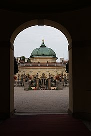 Una vista pittoresca dell'edificio principale.