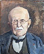 Portrait du professeur Branly by Maurice Asselin in Musée Toulouse-Lautrec