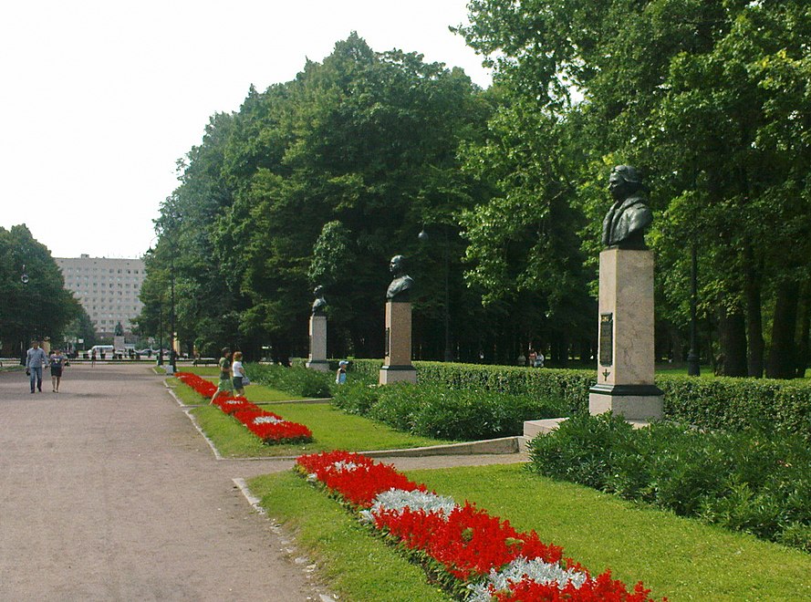 Аллея героев санкт петербург