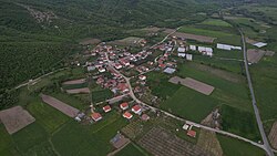 Air view of the village