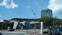 Overall view of Yongin city hall