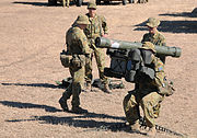 16th Air Defence Regiment soldiers with RBS-70 July 2011