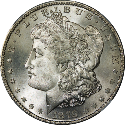 Randall sided with the majority of Democrats in authorizing silver dollars, such as this Morgan dollar, in 1878.