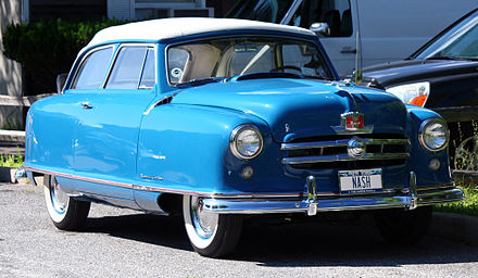 1952 Nash Rambler 2-door station wagon used until 1955, began 1950