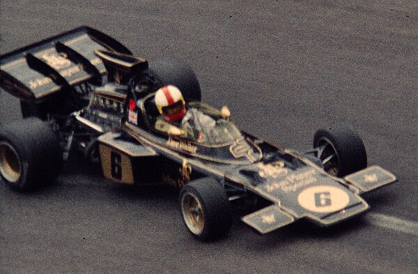 David Walker in the Lotus 72