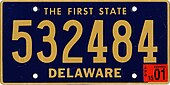 Matrícula de Delaware