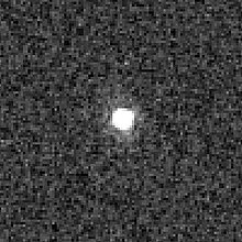 Bildo de (90568) 2004 GV9 far'de la Kosmoteleskopo Hubble, 17-a de marto 2010