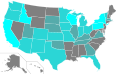 2007 Dairy Cows by State.svg