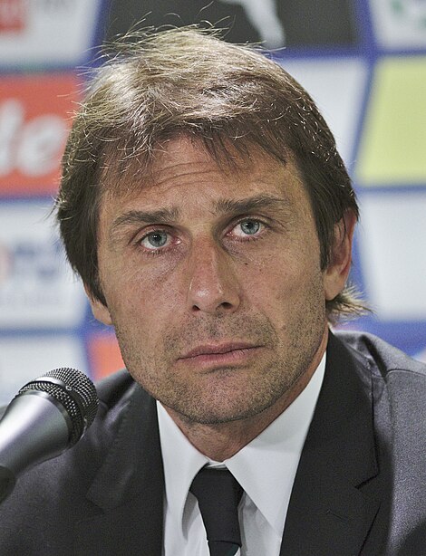 Antonio Conte has won the award a record four times, including in three consecutive years.