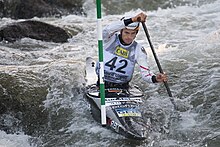 Breuer at the 2019 ICF Canoe Slalom World Championships 2019 ICF Canoe slalom World Championships 119 - Florian Breuer.jpg