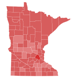 Results by county:
Crockett
50-60%
60-70%
70-80% 2022 Minnesota secretary of state Republican primary election results map by county.svg