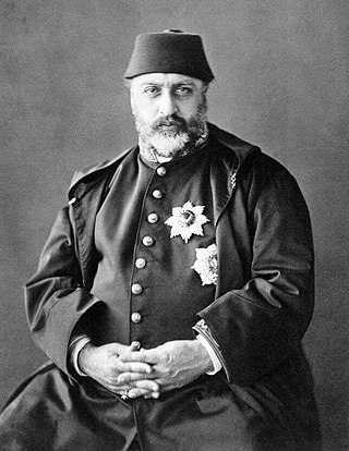 <span class="mw-page-title-main">Abdulaziz</span> 32nd Sultan of the Ottoman Empire from 1861 to 1876