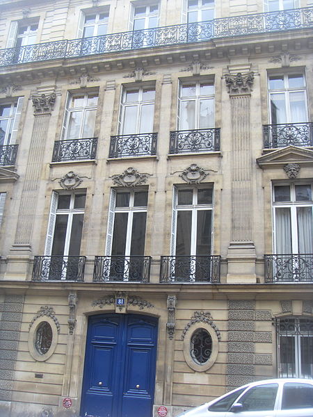 81 rue de Monceau, Paris