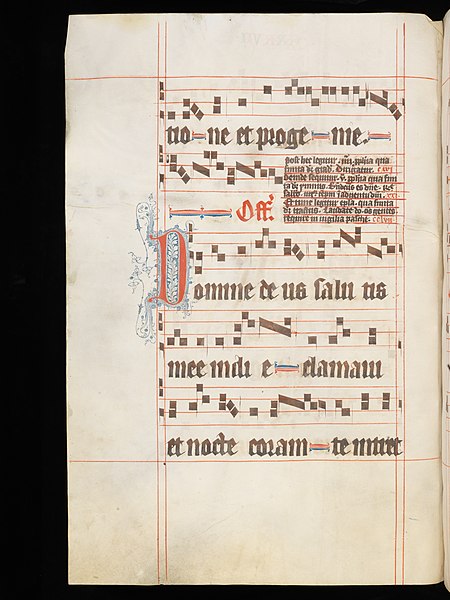 File:Aarau, Aargauer Kantonsbibliothek, MsWettFm 1, f. 118v – Graduale oesa, Proprium de tempore, pars hiemalis.JPG