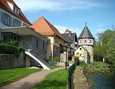 Adamsches Schlösschen, Mühle, Turm