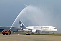 Water cannon salute