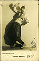 Baruch Agadati como Hassid, en la danza "Jaffa".
