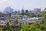 相生山緑地　オアシスの森散策エリアからの眺望 （2021年（令和3年）5月）