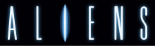 The second official franchise logo introduced in the 1986 sci-fi action film Aliens. Aliens-logo.svg