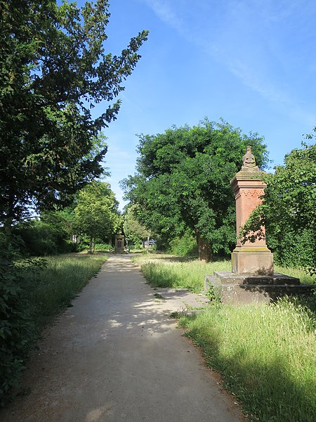 Alter Friedhof Hauptachse